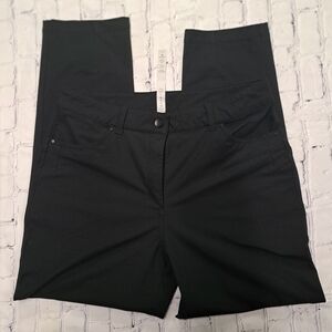 Black Lululemon Straight-Leg Pants